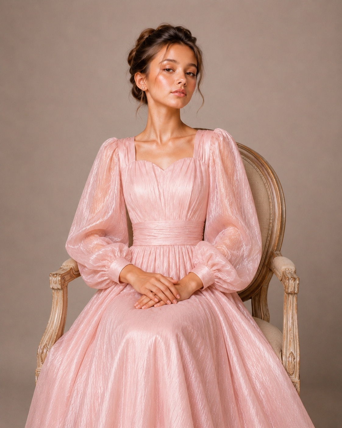 organza occasion dress Rosé Lumière Party | Custom Made | Girls Luxury Dress Joie Leather Dress for it is a true Hidden Size:Child-12