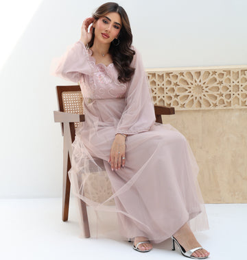 Pink Nude Dress