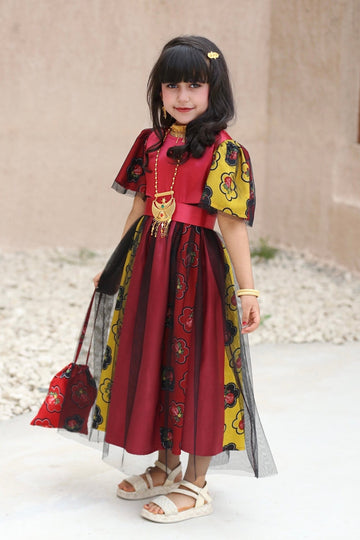 Red Heritage Frock