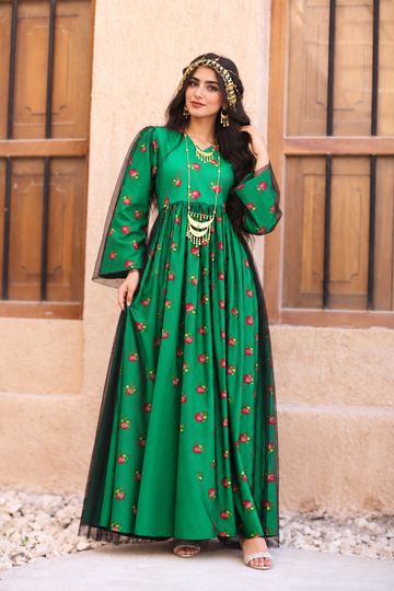 Azure Blossom Jalabiya – mother & daughter – La Mode Patchouli, Abu Dhabi (9 of 9)