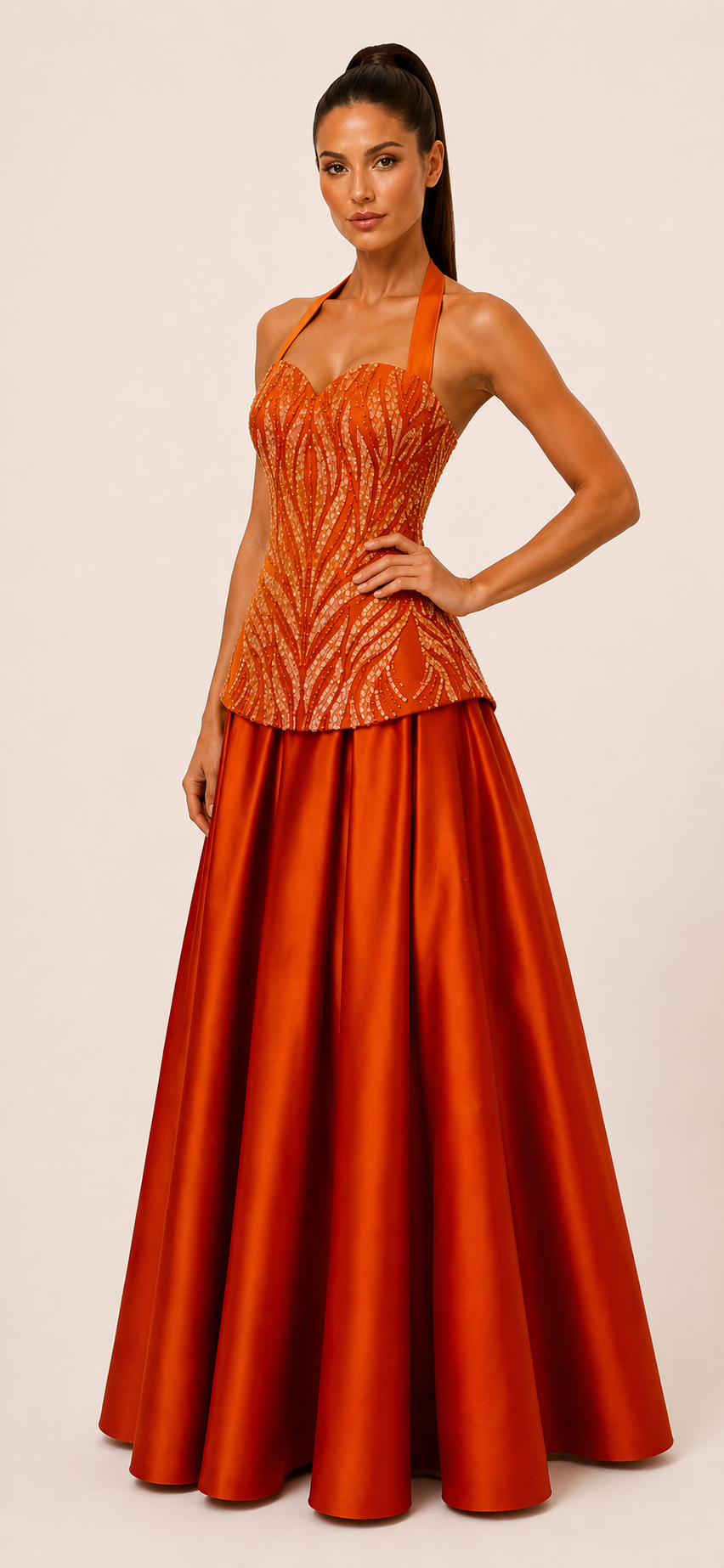 Ember Éclat Couture Gown | UAE Couture | Limited Edition!