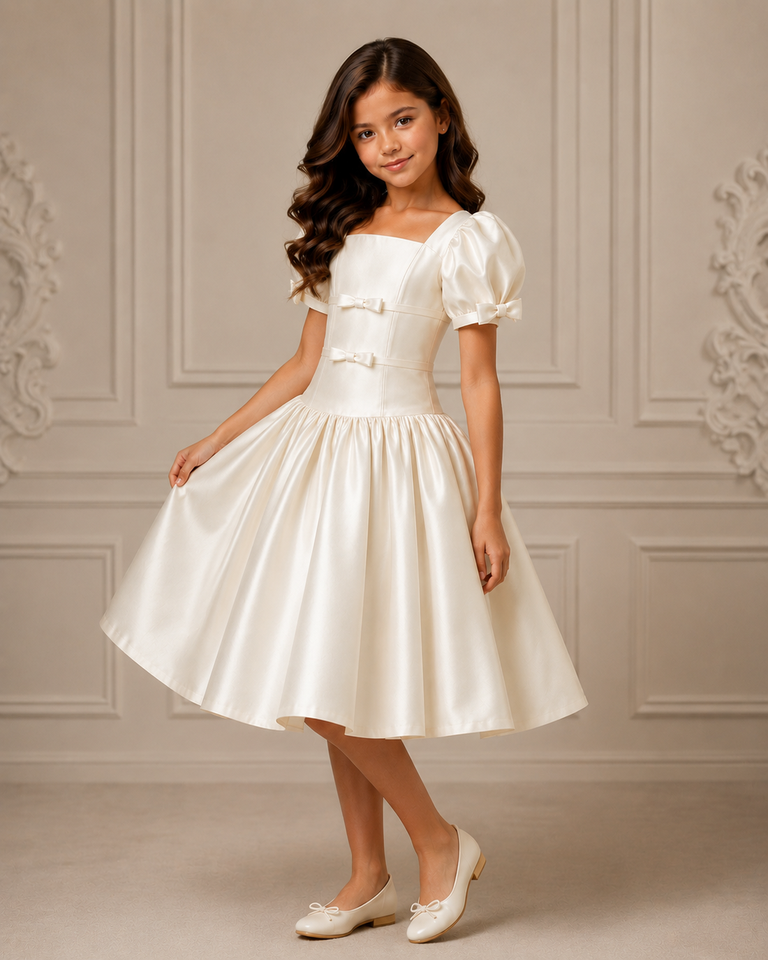 Ivory Belle Dress – Luxury Occasion Dress – UAE Boutique