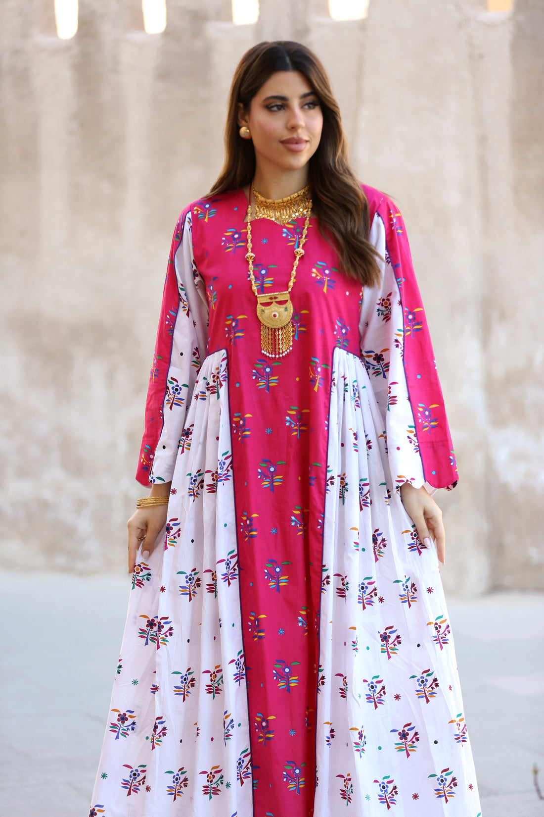 Pink Bu Tera Dress | La Mode Patchouli