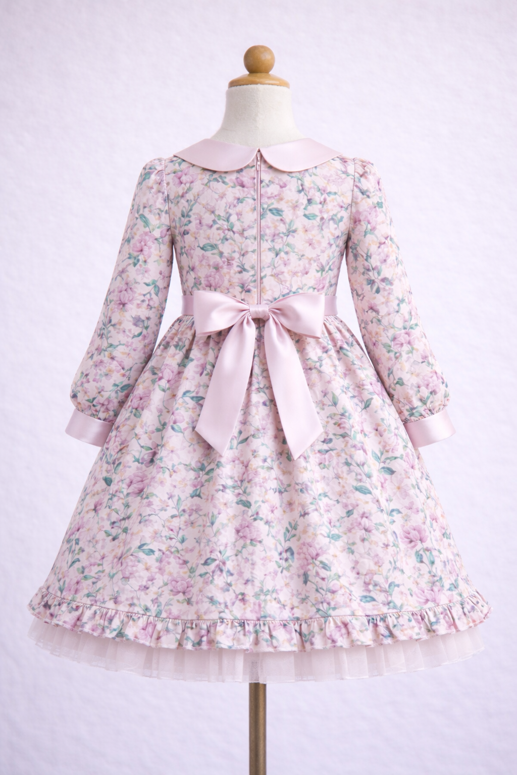 Pinkish Rose Garden Dress | La Mode Patchouli