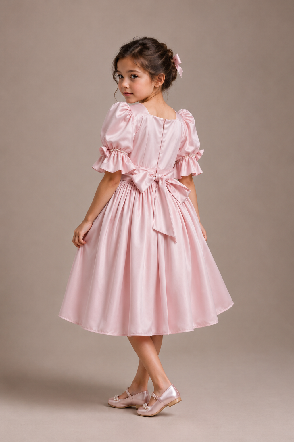 Blush Blossom Pearl Dress  | Custom Made | La Mode Patchouli