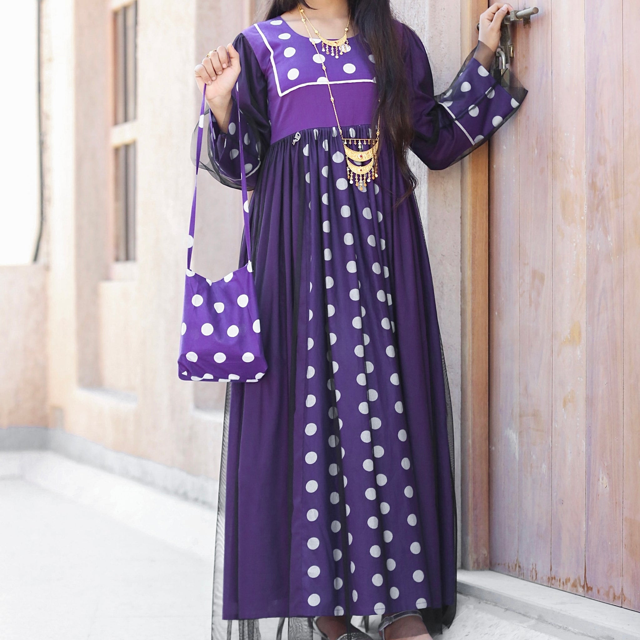 Amethyst tradition dots Womens