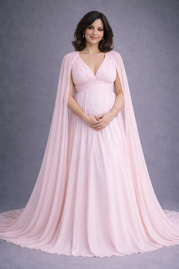 Petal Flow Evening Gown – Elegant Occasion Dress for Women – UAE Boutique