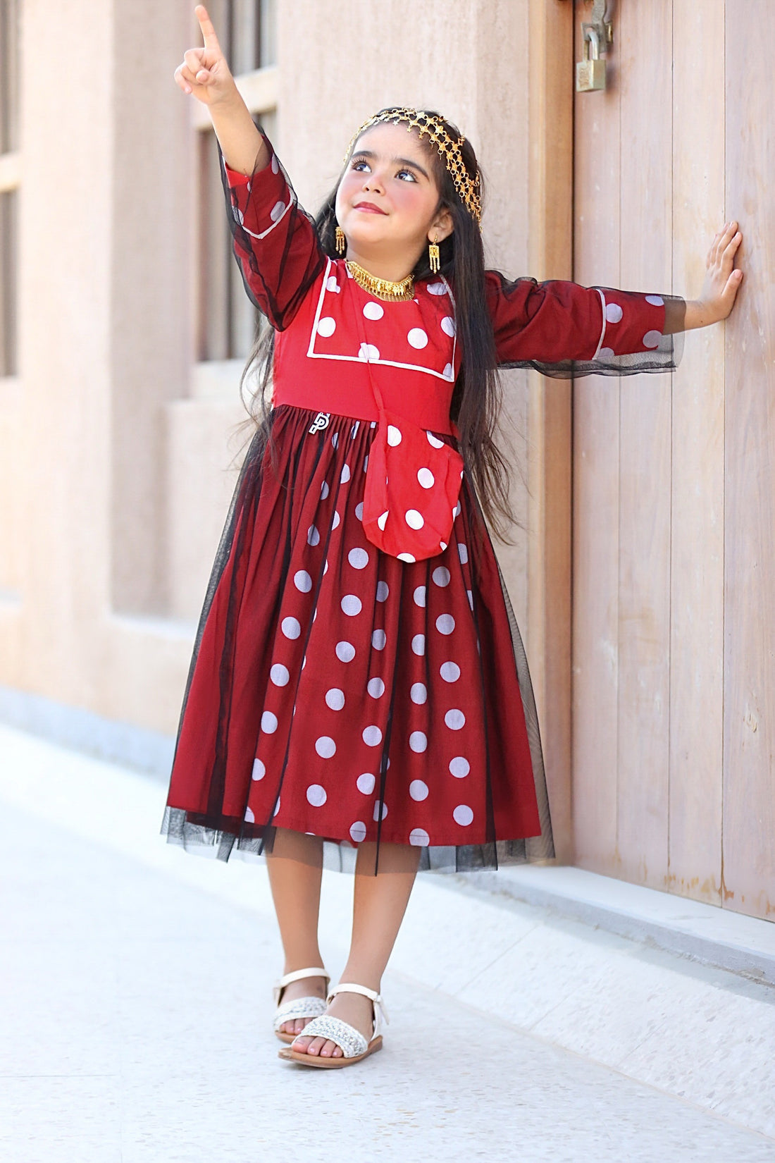 Red tradition dots Women