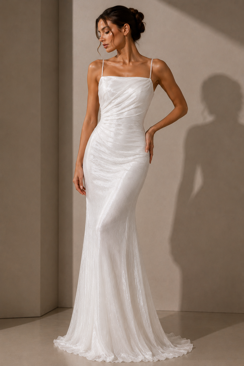 White Royale  organza | La Mode Patchouli Couture | UAE Dress
