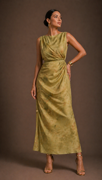 Pear Glow Dress | La Mode Patchouli