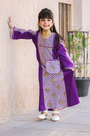 Purple Ramadan Dress