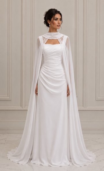 White Royale Organza Couture Dress | Custom Made | Women's Couture Dress | La Mode Patchouli
