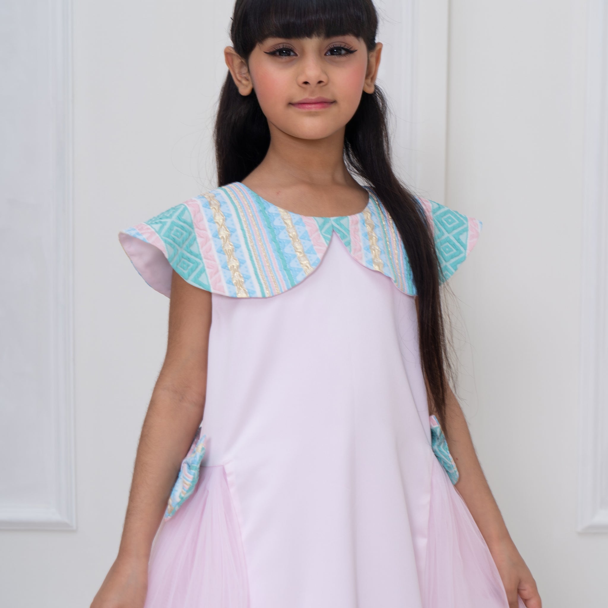 Rosey cloud pink dress