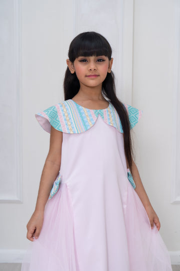 Rosey cloud pink dress