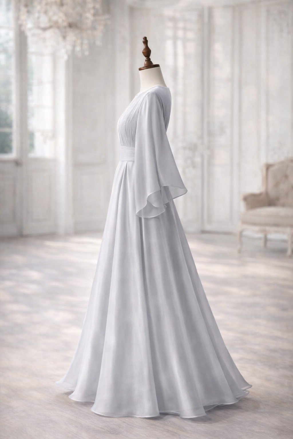 Grey Royal wide sleeves