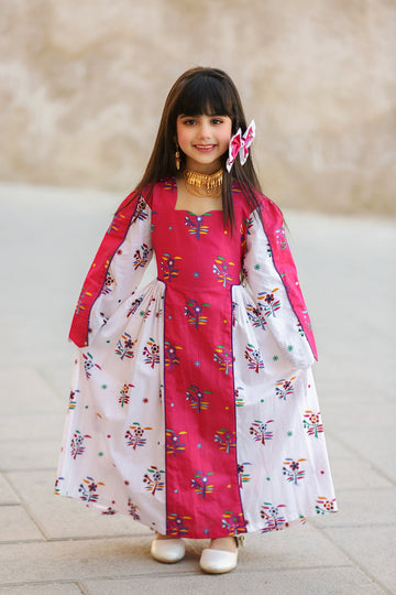 Pink Rose Garden Party Dress – Elegant Occasion Dress – UAE