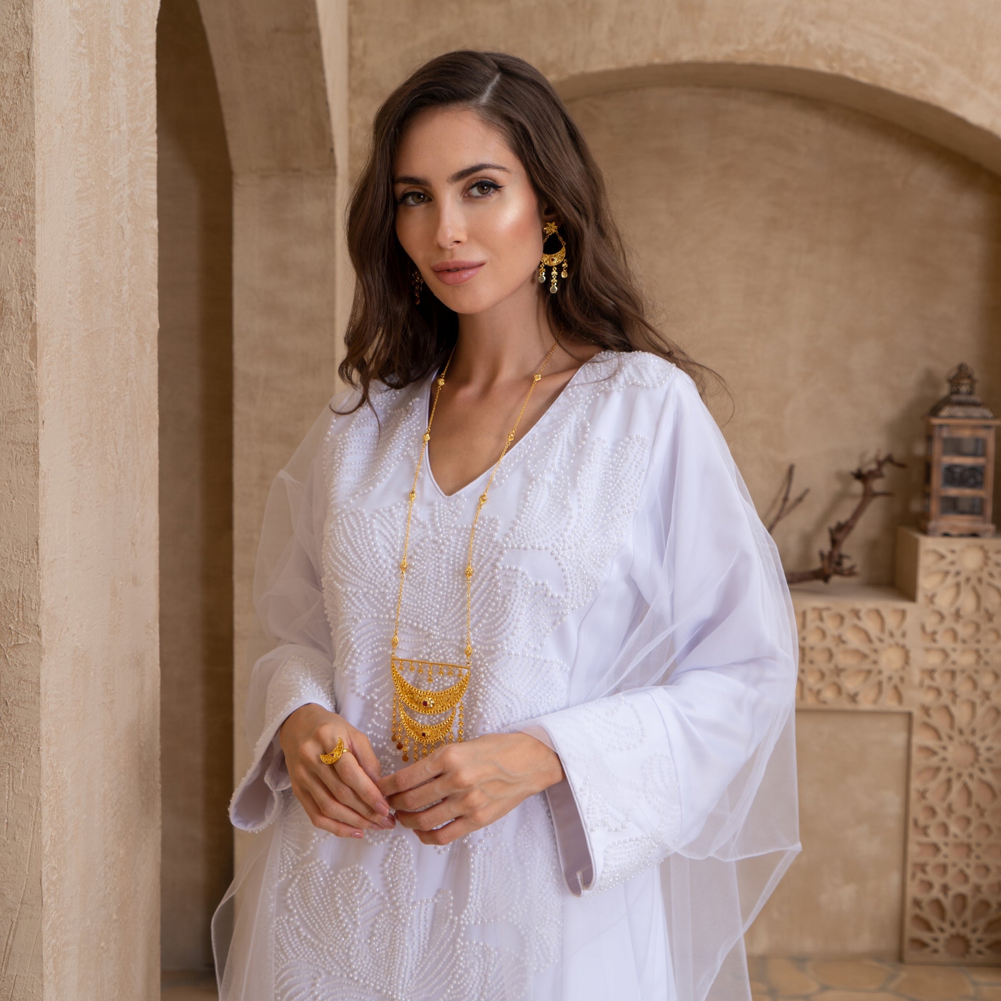 White Royal Thobe