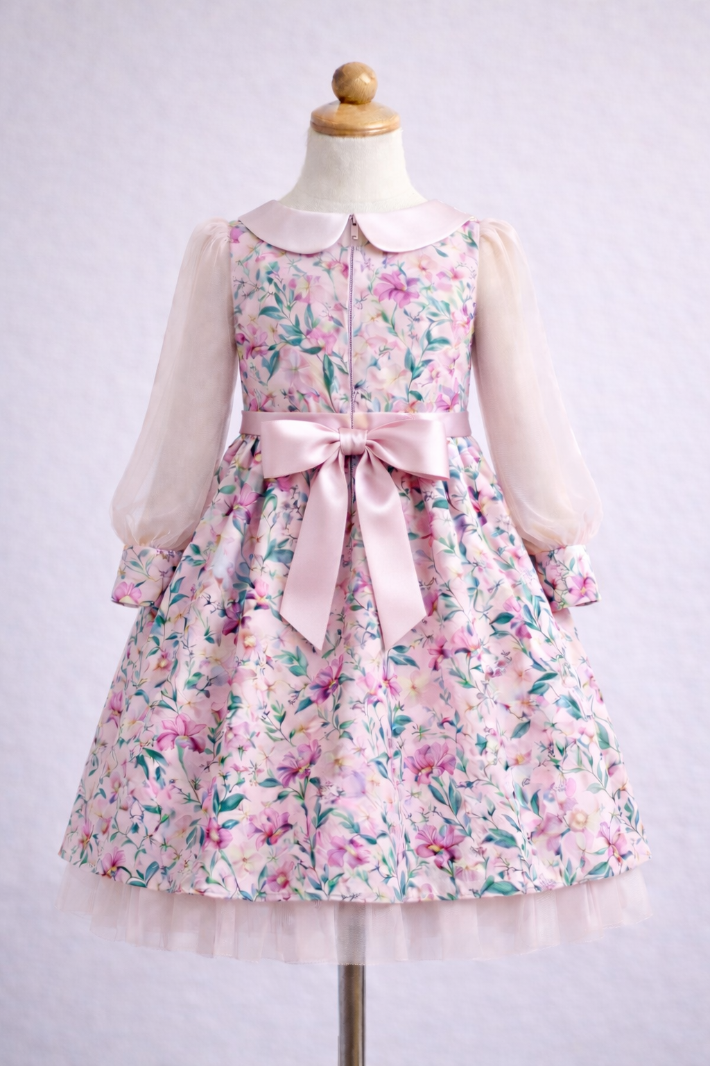 Pinkish Rose Garden Dress | La Mode Patchouli
