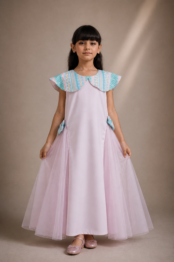 Rosey cloud pink dress-Ready To Ship