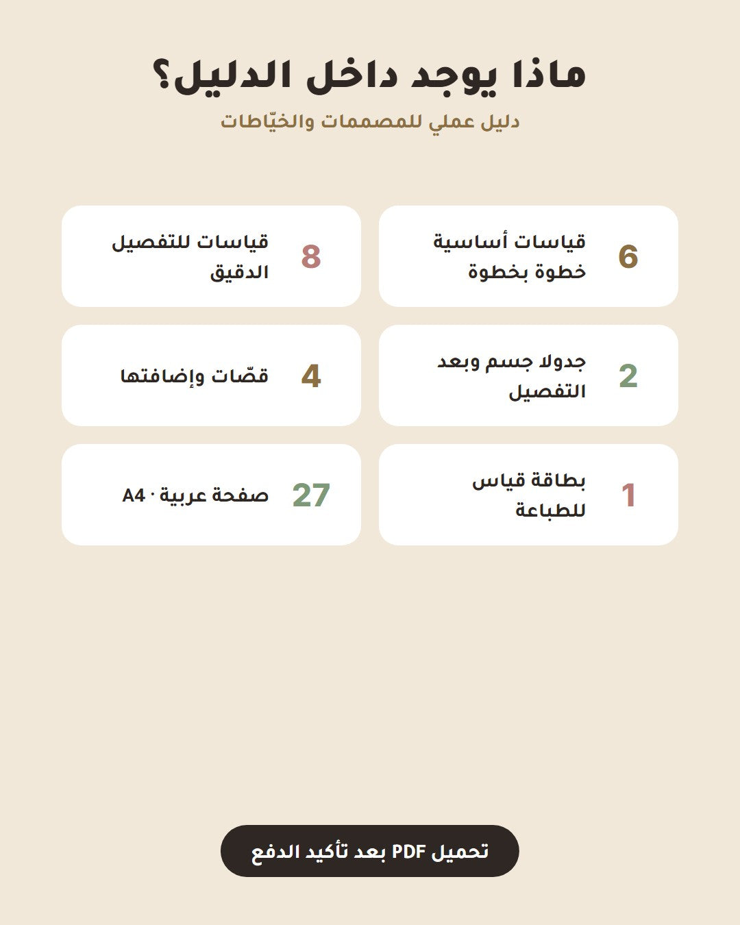 محتويات الدليل